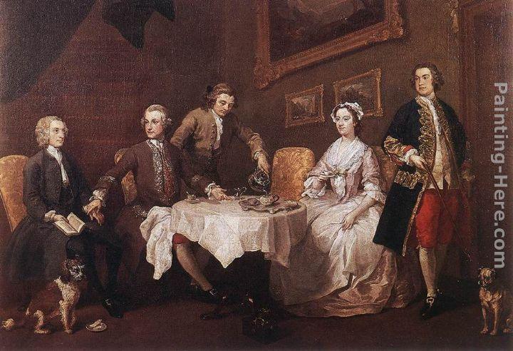 William Hogarth The Strode Family
